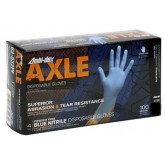 Disposable Nitrile Glove Powder Free 4mil Medium Duty Blue Industrial Grade - Medium